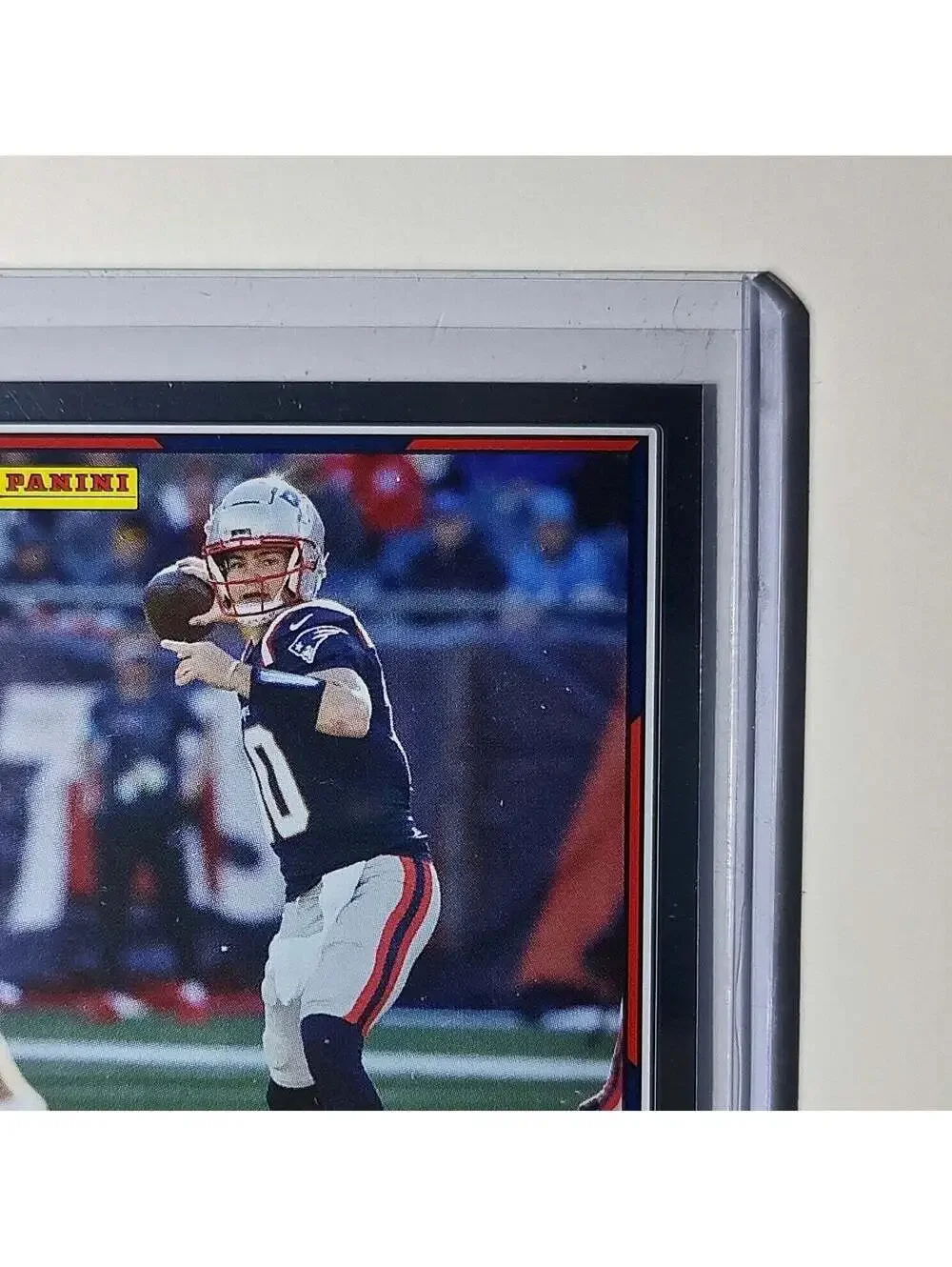 Drake Maye 2025 Panini NFL #35 Foil Sticker Card New England Patriots